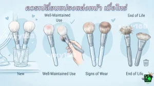 ควรเปลี่ยนแปรงแต่งหน้า เมื่อไหร่
