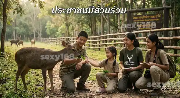 จะอนุรักษ์กวาง ยังไง