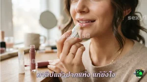 ทาลิปแล้วปากแห้ง แก้ยังไง