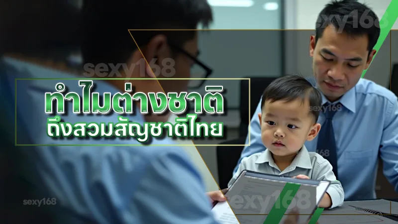 ทำไมต่างชาติ ถึงสวมสัญชาติไทย