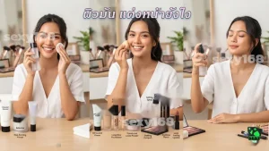 ผิวมัน แต่งหน้ายังไง