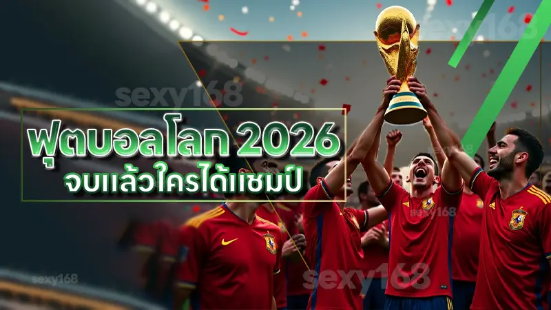 ฟุตบอลโลก 2026 จบแล้วใครได้แชมป์