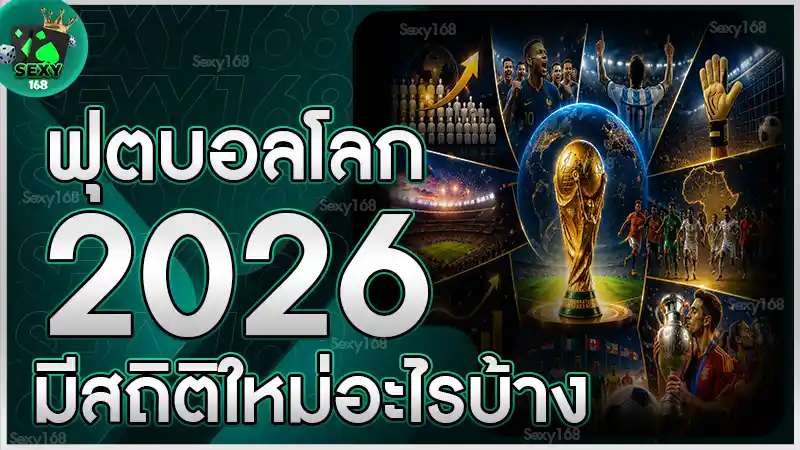 ฟุตบอลโลก 2026 มีสถิติใหม่อะไรบ้าง