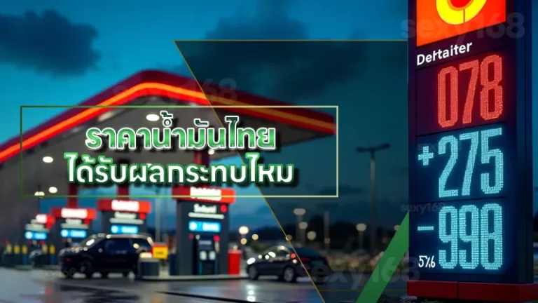 ราคาน้ำมันไทย ได้รับผลกระทบไหม