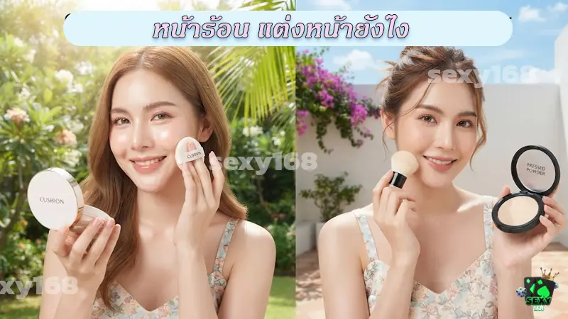 หน้าร้อน แต่งหน้ายังไง