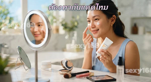 หน้าร้อน แต่งหน้ายังไง