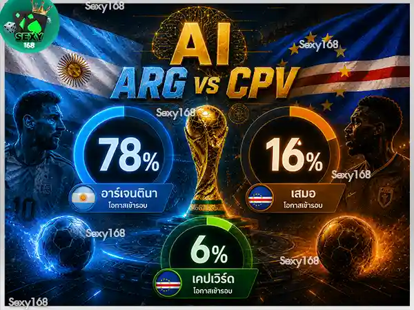 อาร์เจนตินา vs เคปเวิร์ด วิเคราะห์ก่อนเกม