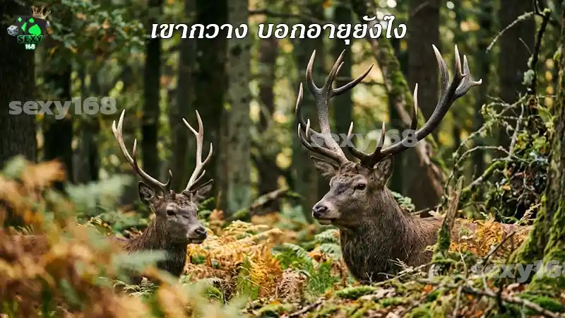 เขากวาง บอกอายุยังไง