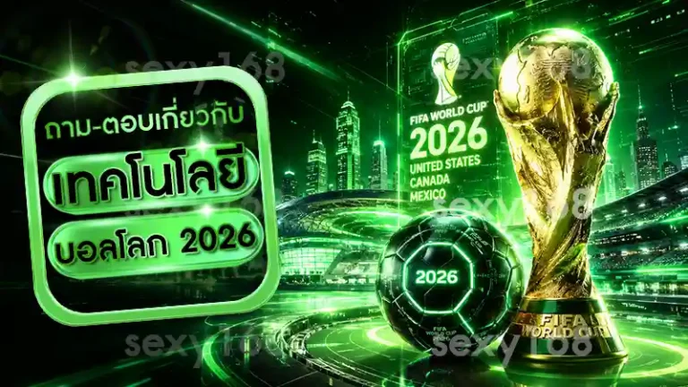 เทคโนโลยี บอลโลก 2026