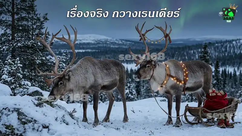เรื่องจริง กวางเรนเดียร์