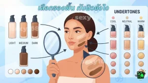 เลือกรองพื้น กับผิวยังไง