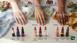 เลือกลิปสีไหน ให้เข้ากับผิว