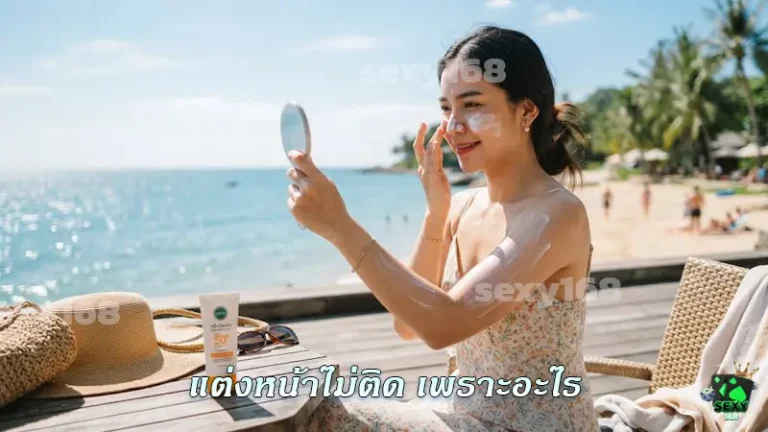 แต่งหน้าไม่ติด เพราะอะไร