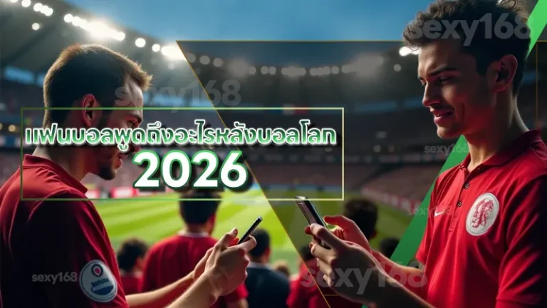 แฟนบอลพูดถึงอะไรหลังบอลโลก 2026