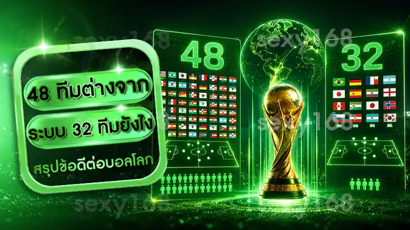 48 ทีมต่างจากระบบ 32 ทีมยังไง