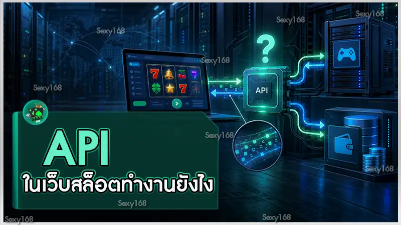 API ในเว็บสล็อตทำงานยังไง