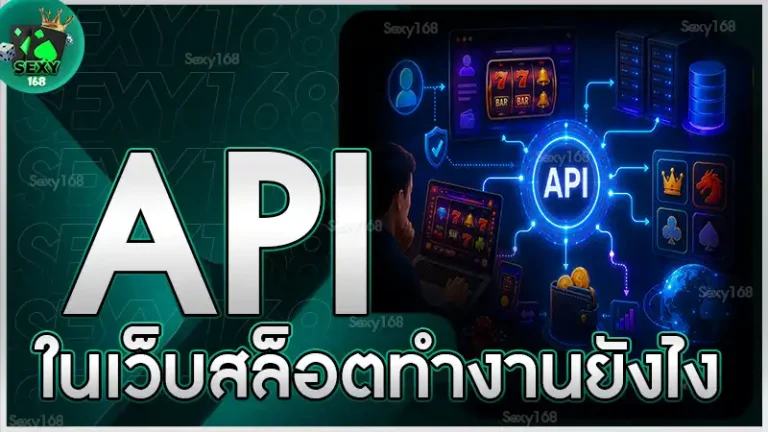 API ในเว็บสล็อตทำงานยังไง
