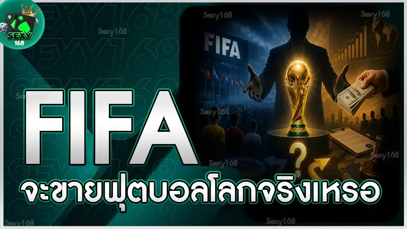 FIFA จะขายฟุตบอลโลกจริงเหรอ