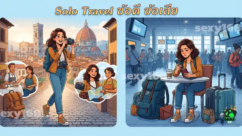Solo Travel ข้อดี ข้อเสีย