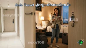 Solo Travel ผู้หญิงต้องระวังอะไร