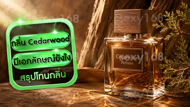 กลิ่น Cedarwood มีเอกลักษณ์ยังไง