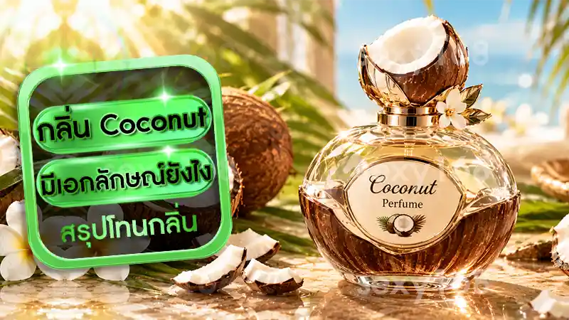 กลิ่น Coconut มีเอกลักษณ์ยังไง