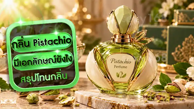 กลิ่น Pistachio มีเอกลักษณ์ยังไง