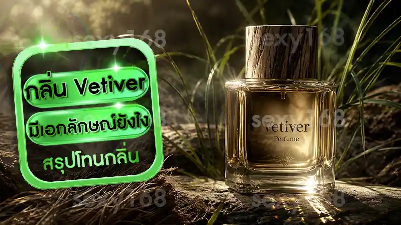 กลิ่น Vetiver มีเอกลักษณ์ยังไง
