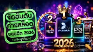 จัดอันดับ ค่ายสล็อตยอดฮิต 2026