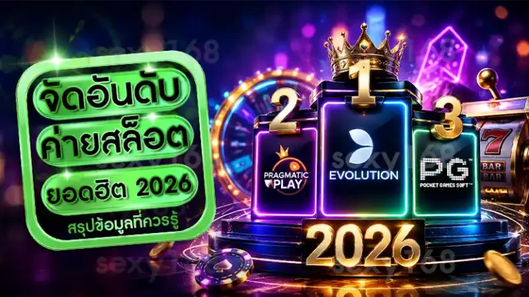จัดอันดับ ค่ายสล็อตยอดฮิต 2026