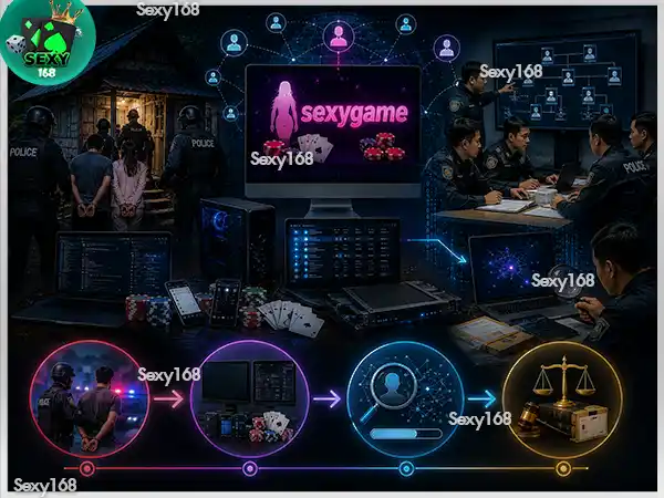 จับกุมเครือข่าย sexygame ได้ที่ไหน