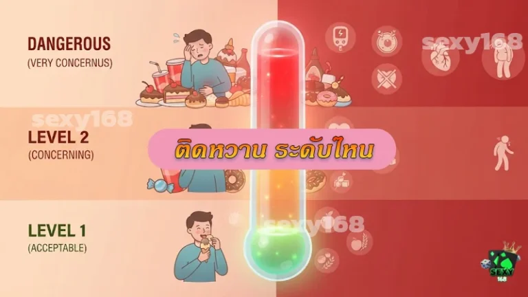 ติดหวาน ระดับไหน