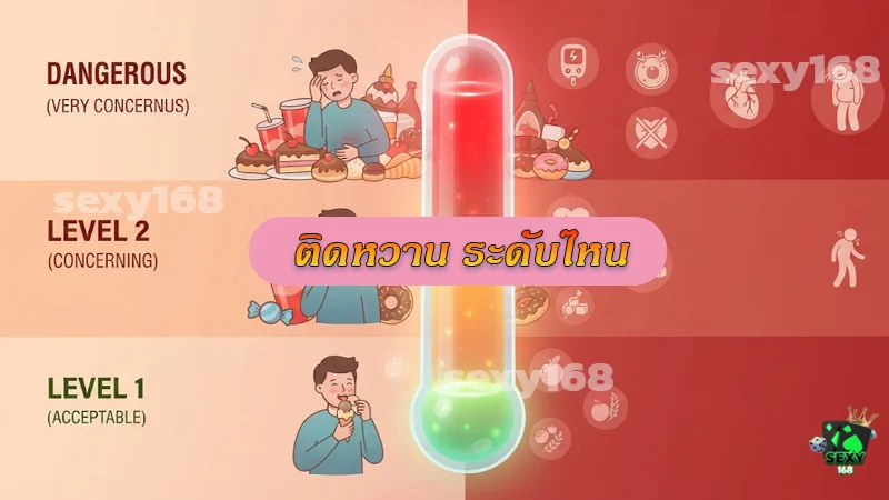 ติดหวาน ระดับไหน