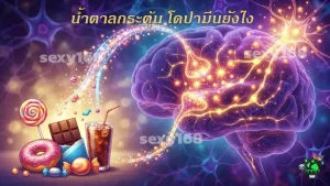 น้ำตาลกระตุ้น โดปามีนยังไง