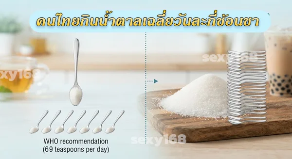 น้ำตาลทำร้ายผิว ยังไง