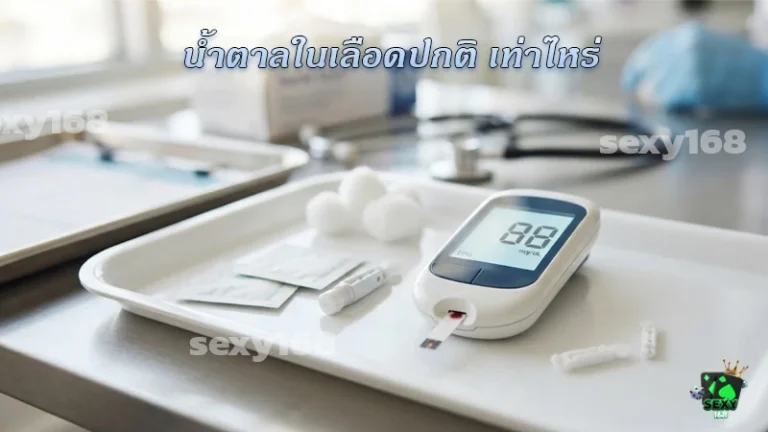 น้ำตาลในเลือดปกติ เท่าไหร่