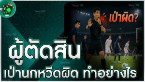 ผู้ตัดสินเป่านกหวีดผิด ทำอย่างไร