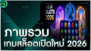 ภาพรวม เกมสล็อตเปิดใหม่ 2026
