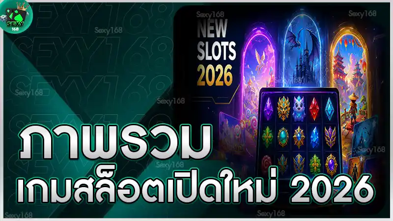 ภาพรวม เกมสล็อตเปิดใหม่ 2026