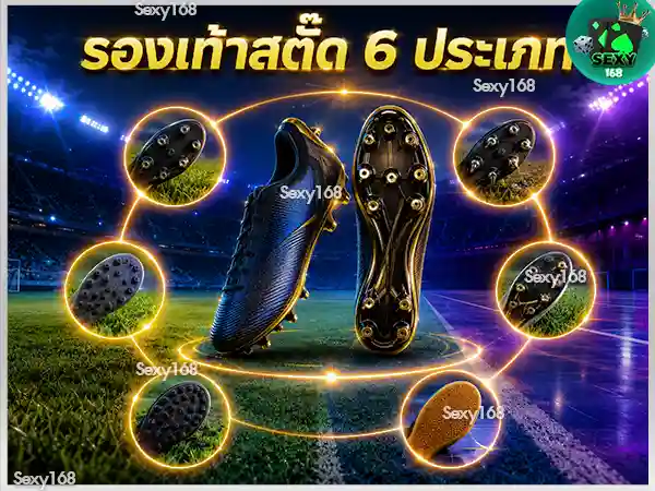 รองเท้าสตั๊ด มีกี่ประเภท