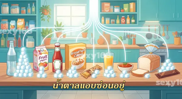ร่างกายต้องการ น้ำตาลเท่าไหร่