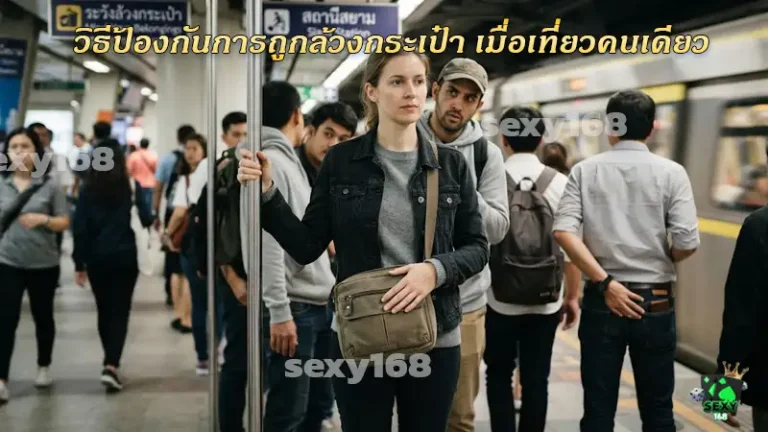 วิธีป้องกันการถูกล้วงกระเป๋า เมื่อเที่ยวคนเดียว