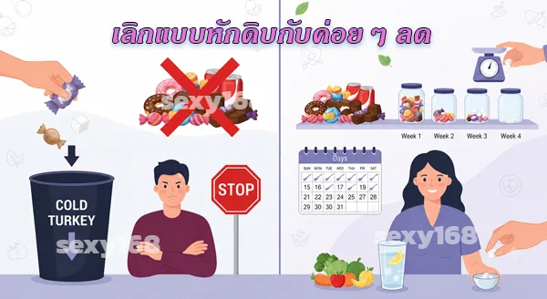 วิธีเลิกติดหวาน แบบเร่งด่วน