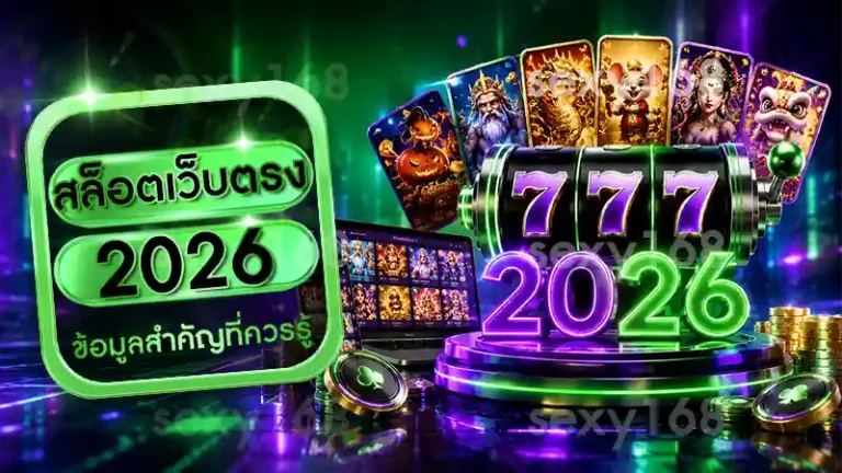 สล็อตเว็บตรง 2026