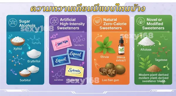 สารให้ความหวานเทียม คืออะไร