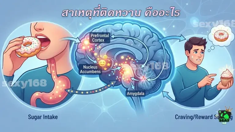 สาเหตุที่ติดหวาน คืออะไร