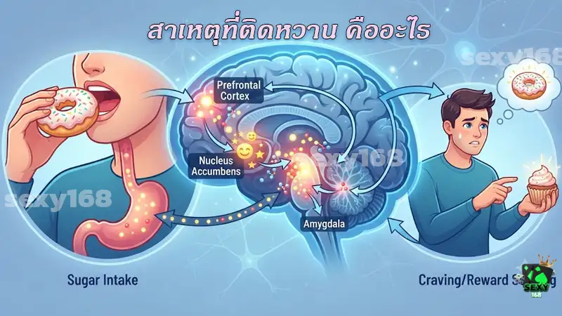 สาเหตุที่ติดหวาน คืออะไร