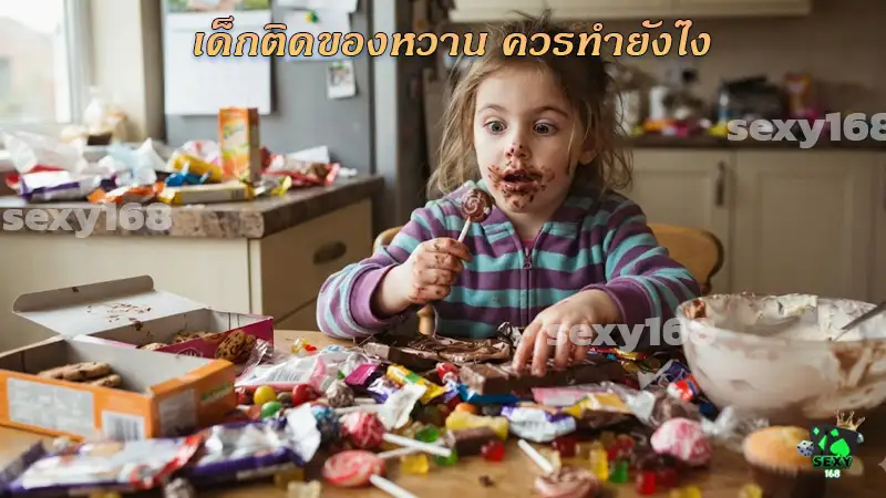เด็กติดของหวาน ควรทำยังไง