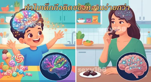 เด็กติดของหวาน ควรทำยังไง