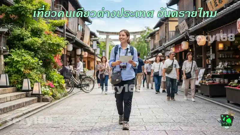 เที่ยวคนเดียวต่างประเทศ อันตรายไหม